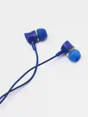 Синий наушники проводные MRM A4, MRM A7, внутриканальные, с микрофоном, 130 см