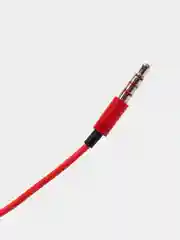 Красный наушники проводные MRM A4, MRM A7, внутриканальные, с микрофоном, 130 см