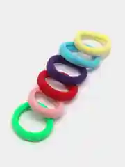 Конфетный резинки для волос 50/100 шт. в косметичке