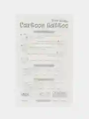 Угольный переводные татуировки для детей 42 вида, 12*7,5 и 16*12 см