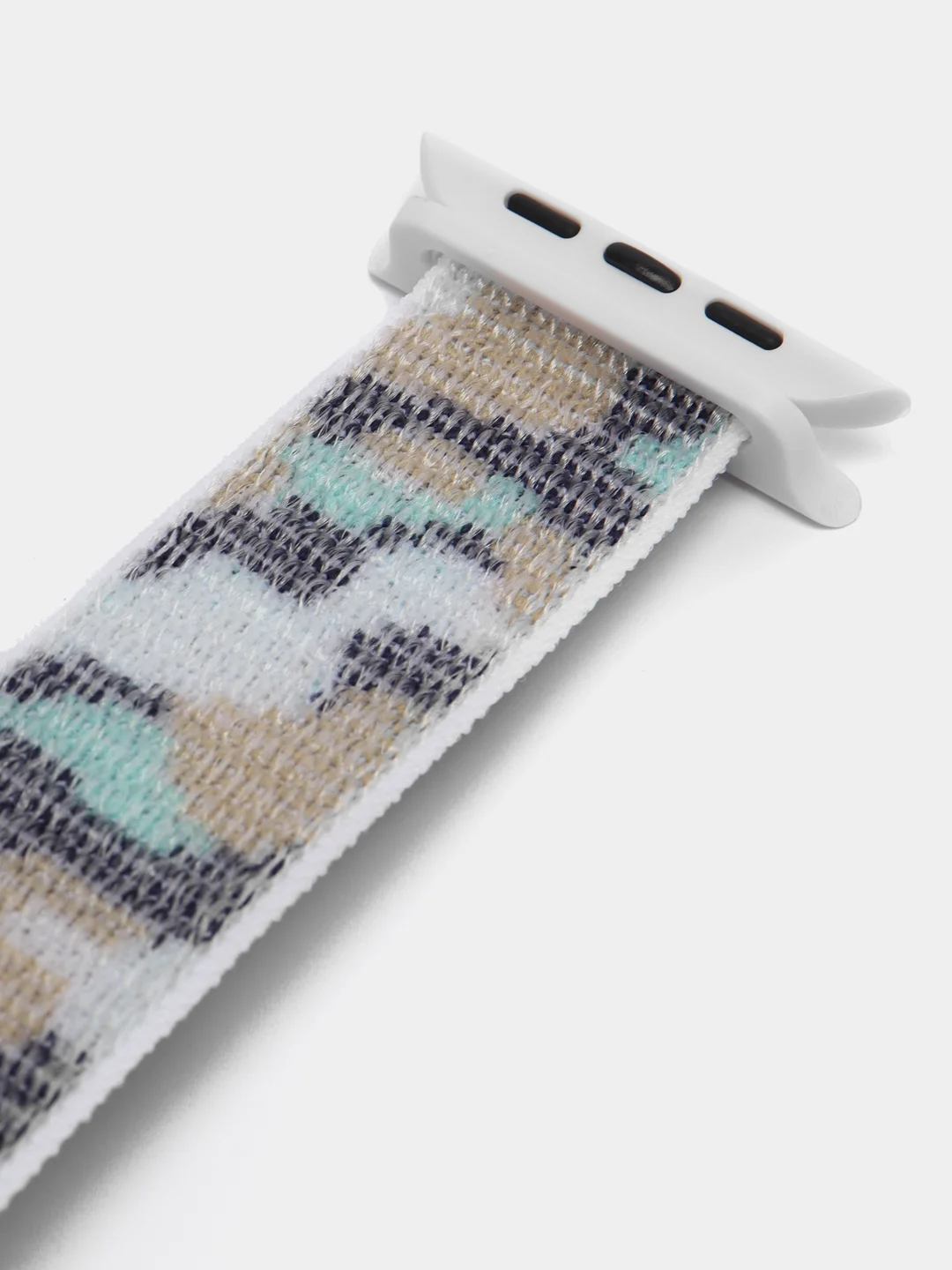 Серый нейлоновый ремешок Apple Watch series 4 5 6 7, 38 40 41 42 44 45 49 мм браслет эппл ватч