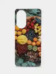 Лесной зеленый чехол Honor 50, Huawei Nova 9, Хонор 50, Хуавей Нова 9 силиконовый, с рисунком