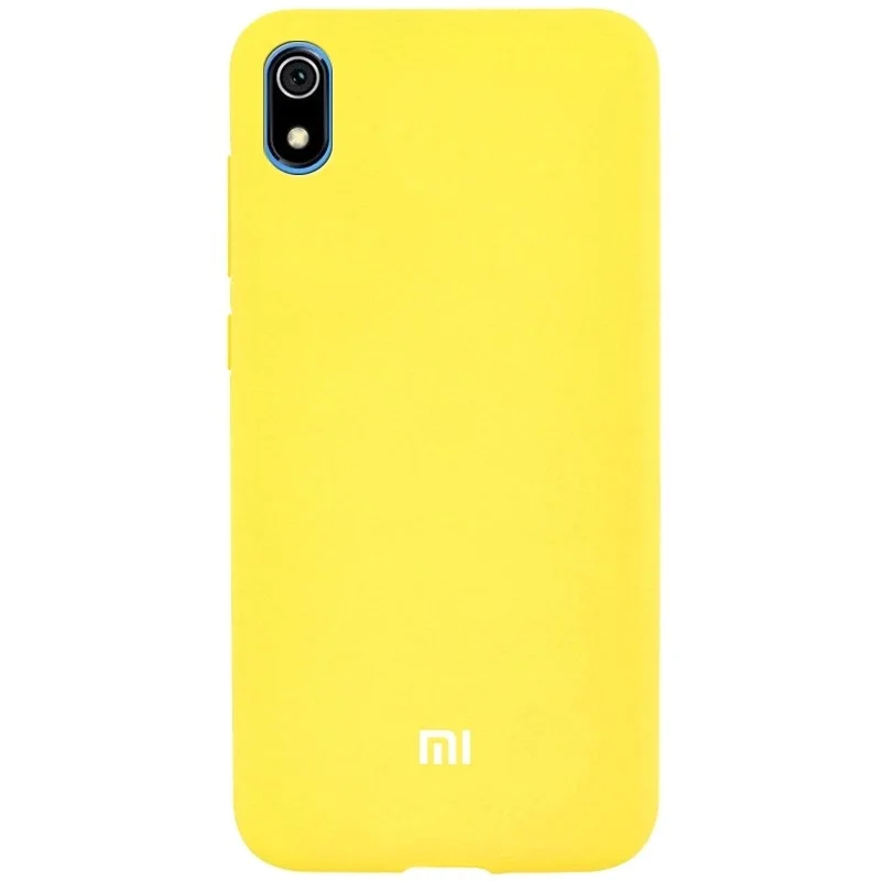 Желтый чехол на Poco X3, X3 Pro, M3, F3, Xiaomi Redmi Mi 10T, Mi 11 Lite
