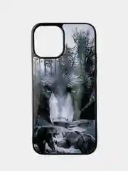Черный чехол для iPhone 11, 12, 12 Pro, XR, силикон с картинкой / рисунком