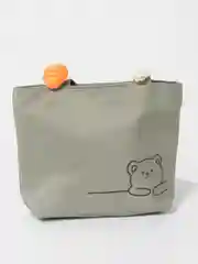 Зелёный хаки сумка шоппер, женская, с принтом
