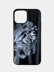 Тёмно-серый чехол для iPhone 11, 12, 12 Pro, XR, силикон с картинкой / рисунком
