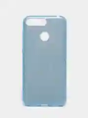 Голубой чехол Huawei Y6 2018 / Honor 7C / Honor 7A Pro / Y6 Prime (5,7")  блестящий сияющий