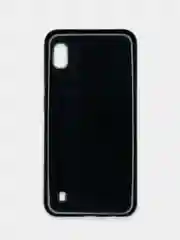 Черный чехол Samsung Galaxy A10, Самсунг Галакси А10 блестящий сияющий