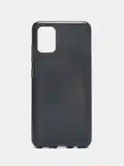 Черный чехол Samsung Galaxy A51, Самсунг Галакси А51 блестящий сияющий