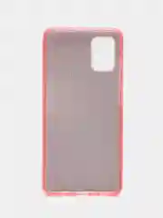 Розовый чехол Samsung Galaxy A51, Самсунг Галакси А51 блестящий сияющий