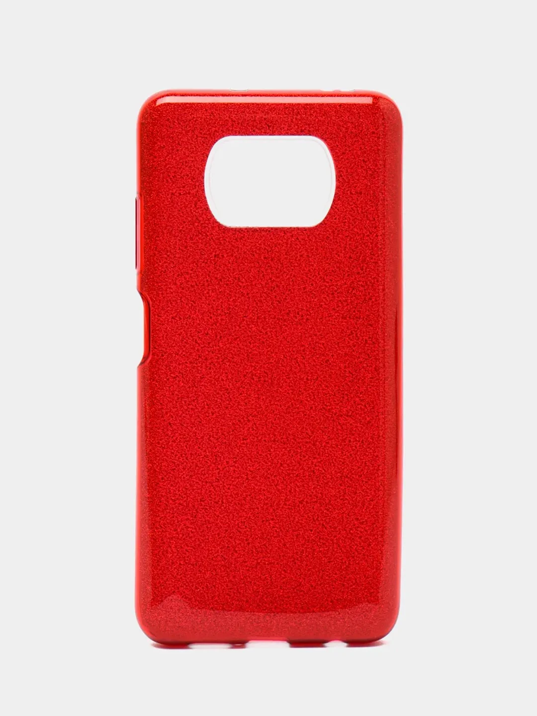 Красный чехол Xiaomi Poco X3 NFC / Poco X3 Pro, Сяоми Поко Х3 НФС / Поко Х3 Про блестящий сияющий