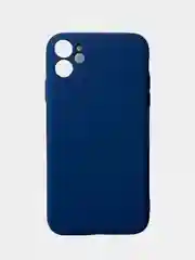 Темно-синий чехол для iPhone XR, 11 с бархатной подкладкой