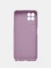 Лавандовый силиконовый чехол для Realme 8i, Narzo 50 (Реалми 8 ай, Нарзо 50), прозрачный