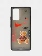 Бежевый меланж чехол Huawei Honor 30 Pro+ / Honor 30 Pro Plus, пластиковый, матовый, полупрозрачный