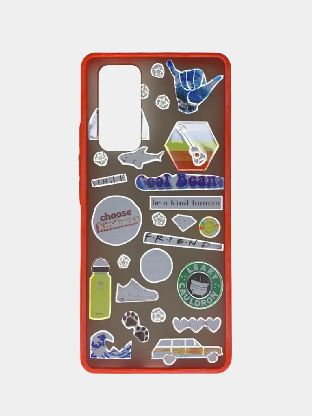 Терракотовый чехол Huawei Honor 30 Pro+ / Honor 30 Pro Plus, пластиковый, матовый, полупрозрачный