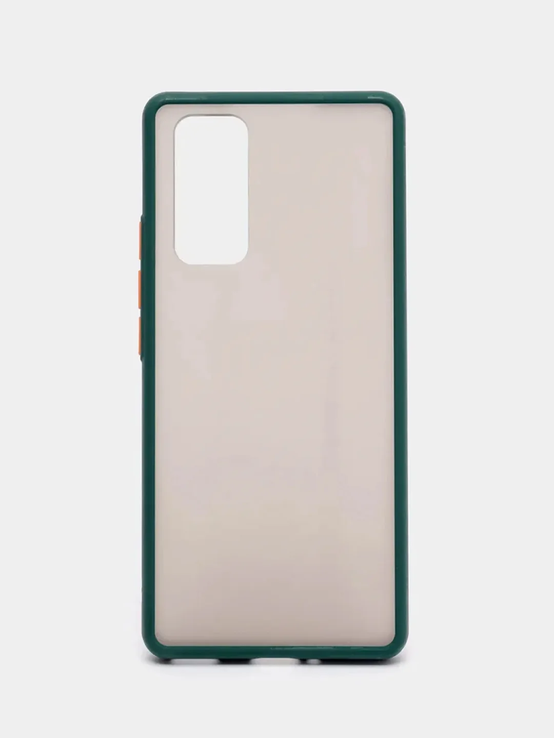 Зеленый чехол Huawei Honor 30 Pro+ / Honor 30 Pro Plus, пластиковый, матовый, полупрозрачный