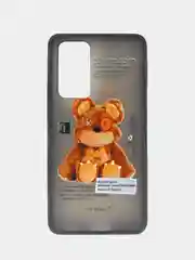 Манго чехол Huawei P40, Хуавей П40 пластиковый матовый полупрозрачный с рисунком
