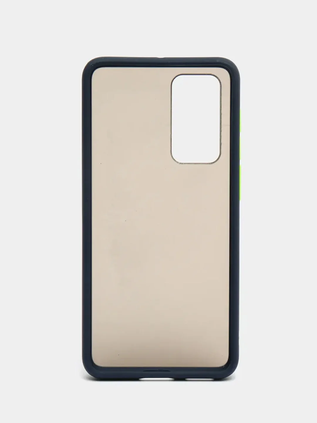 Темно-синий чехол Huawei P40, Хуавей П40 пластиковый матовый полупрозрачный с рисунком