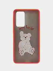 Золотой чехол Huawei P40, Хуавей П40 пластиковый матовый полупрозрачный с рисунком