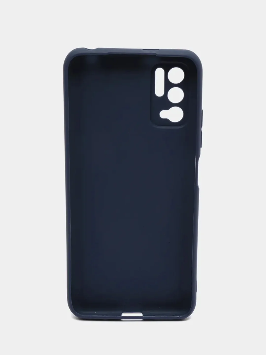 Темно-синий чехол Xiaomi Poco M3 Pro / Redmi Note 10T, Сяоми Поко М3 Про / Редми Нот 10Т, силиконовый