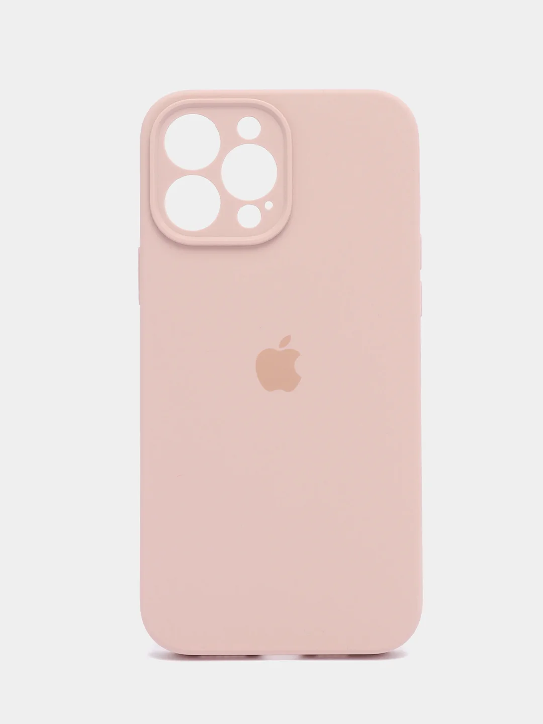 Пудровый чехол силиконовый для iPhone 13, 13 Pro, 13 Pro Max, с закрытым низом