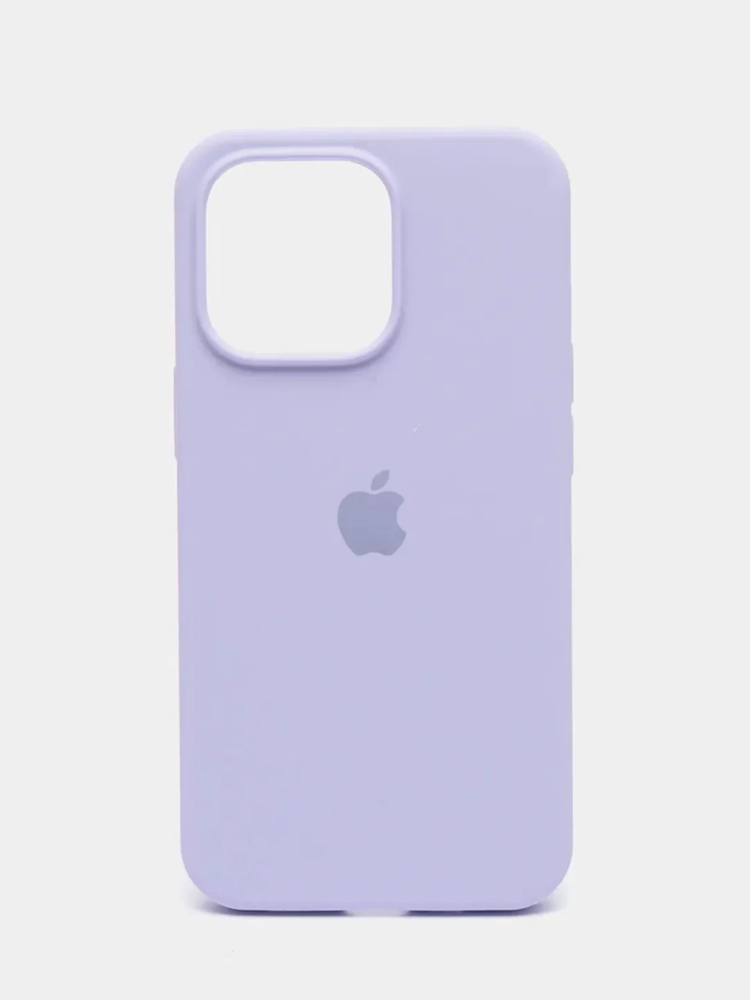 Лавандовый чехол силиконовый для iPhone 13, 13 Pro, 13 Pro Max, с закрытым низом