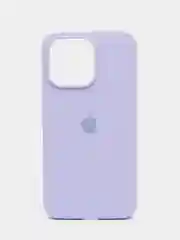 Лавандовый чехол силиконовый для iPhone 13, 13 Pro, 13 Pro Max, с закрытым низом
