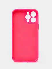 Тёмно-розовый чехол силиконовый для iPhone 13, 13 Pro, 13 Pro Max, с закрытым низом