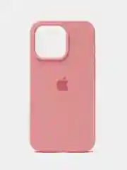 Розовый чехол силиконовый для iPhone 13, 13 Pro, 13 Pro Max, с закрытым низом