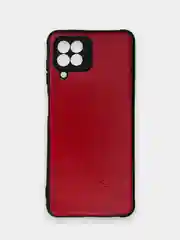 Алый чехол Samsung Galaxy A22 / M22 / M32 / Самсунг Галакси А22, М22, М32 силиконовый под кожу