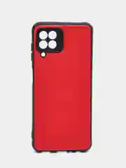 Красный чехол Samsung Galaxy A22 / M22 / M32 / Самсунг Галакси А22, М22, М32 силиконовый под кожу