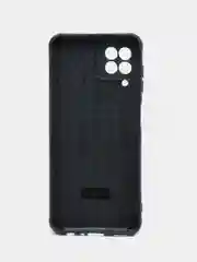Тёмно-зелёный чехол Samsung Galaxy A22 / M22 / M32 / Самсунг Галакси А22, М22, М32 силиконовый под кожу