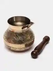 Турка латунная SHAMS, для кофе, 3 размера