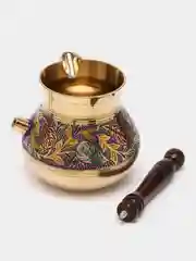 Турка для кофе Shams, латунная, 3 объёма