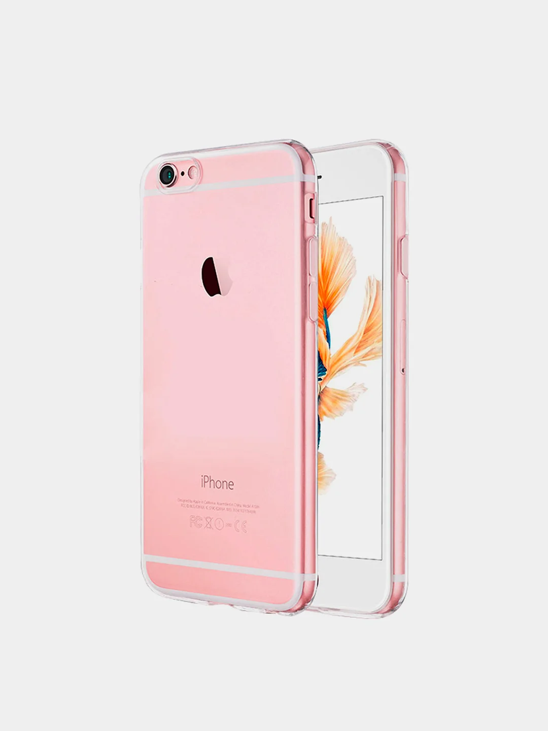 Чехол на iPhone 11, XR, X, XS, 7, 8, SE, 6, 6S, Plus, 12, Pro, Max, mini, силиконовый, прозрачный