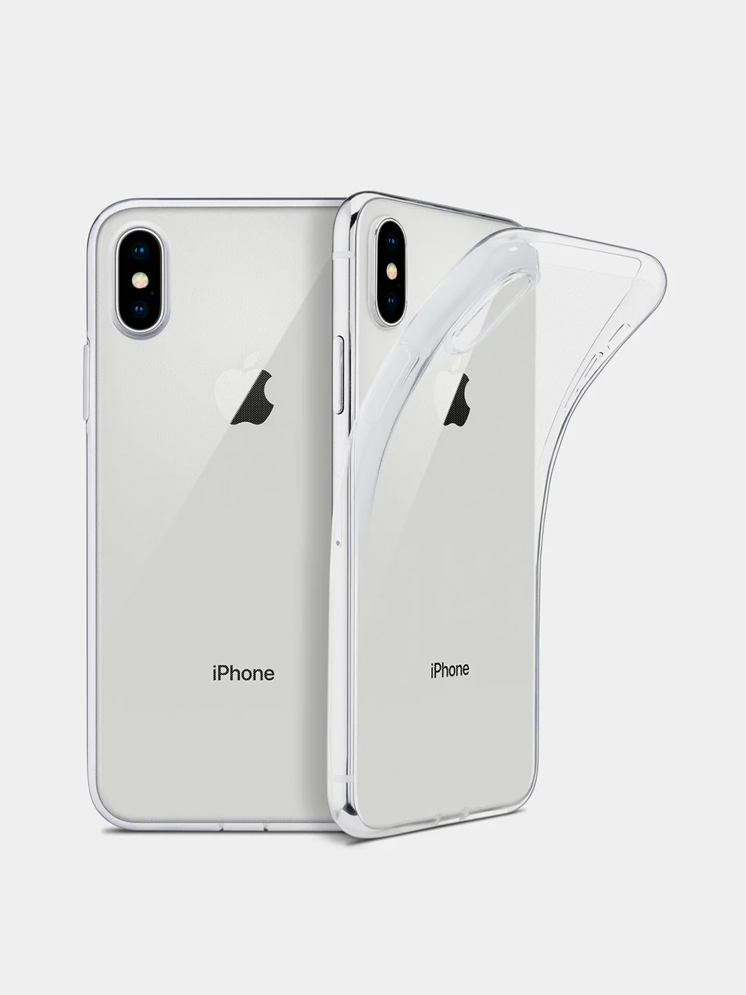 Чехол на iPhone 11, XR, X, XS, 7, 8, SE, 6, 6S, Plus, 12, Pro, Max, mini, силиконовый, прозрачный