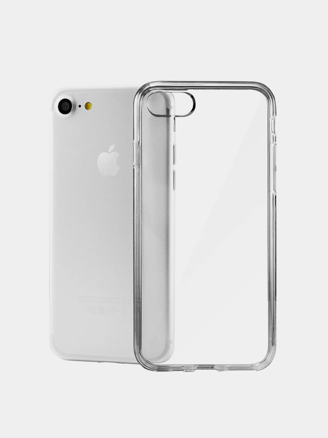Чехол на iPhone 11, XR, X, XS, 7, 8, SE, 6, 6S, Plus, 12, Pro, Max, mini, силиконовый, прозрачный