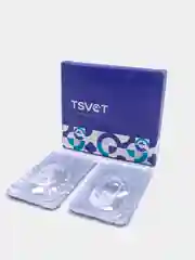 Белый контактные линзы, черные и белые
