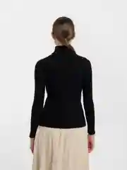 Черный водолазка  женская