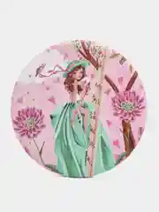 Коралловый карманное зеркало для макияжа, 7 см