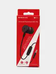 Белый наушники с микрофоном Borofone BM31 3.5mm Jack
