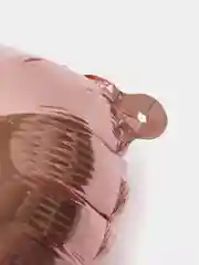 Пудровый воздушный фольгированный шар "Цифра"