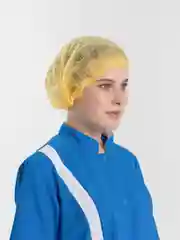 Желтый шапочка "Берет"
