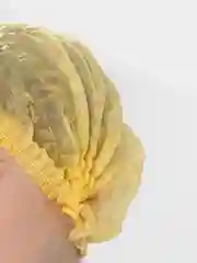 Желтый шапочка "Берет"