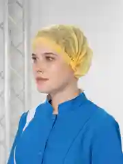 Желтый шапочка "Берет"