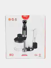 Черный ручной блендер BQ HB420PS, миксер 1500 Вт, измельчитель 3в1, 2 РЕЖИМА, ТУРБО РЕЖИМ
