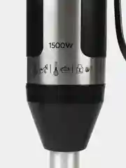 Черный ручной блендер BQ HB420PS, миксер 1500 Вт, измельчитель 3в1, 2 РЕЖИМА, ТУРБО РЕЖИМ