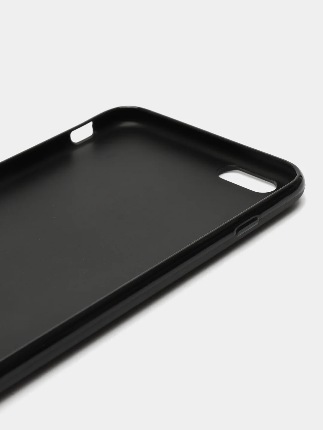 Синий силиконовый чехол iPhone 6 Plus с рисунком галография
