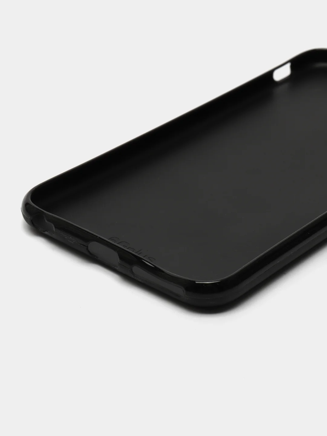 Синий силиконовый чехол iPhone 6 Plus с рисунком галография