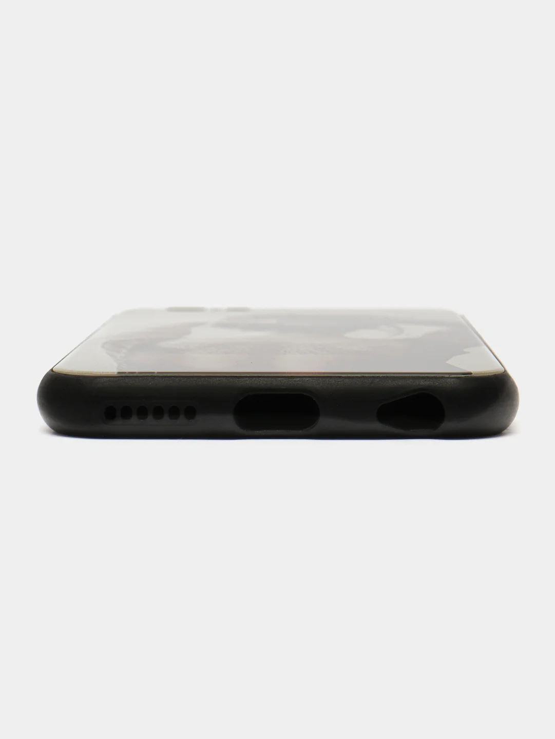 Бежевый чехол с рисунком для iPhone 5 / 5s / Se / 6 / 6s / 7 / 8 / Se 2020 стеклянная панель